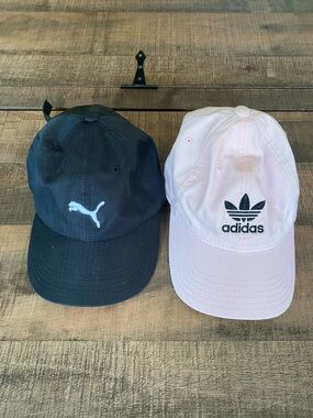 adidas & Puma Light Pink Baseball Cap